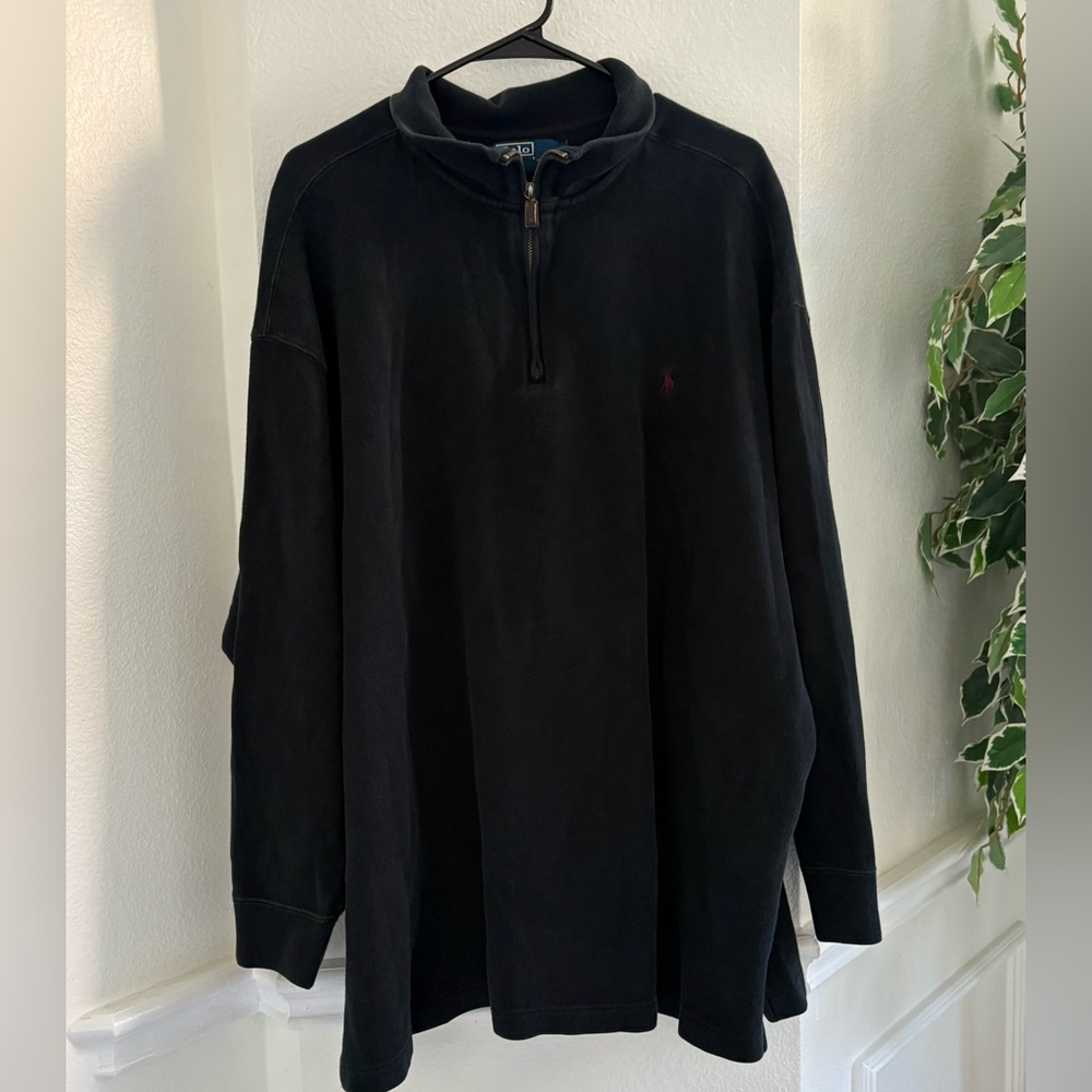 Vintage Polo Ralph Lauren Zipper Pull Up Sweater